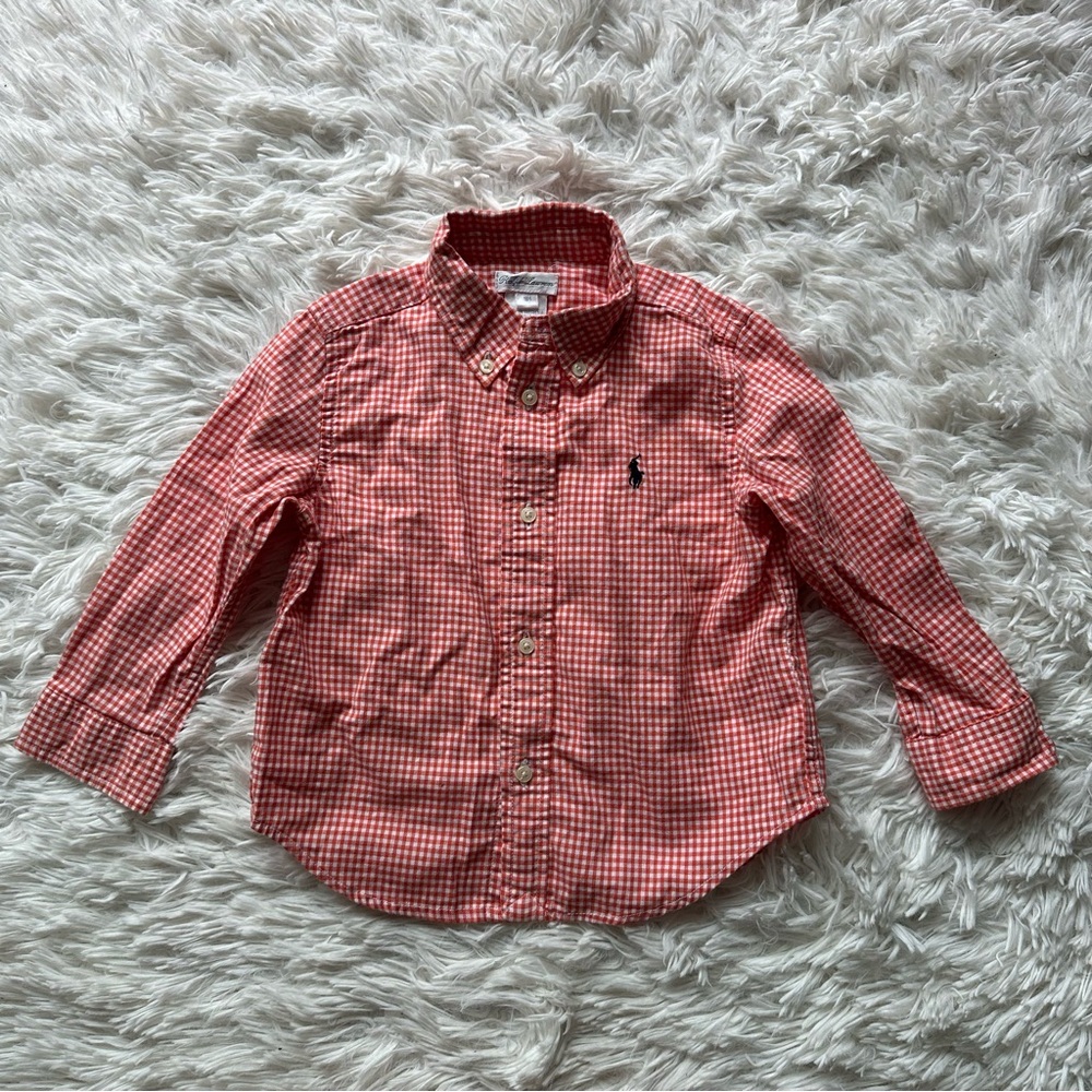 Ralph Lauren Button Down Size 18 Months